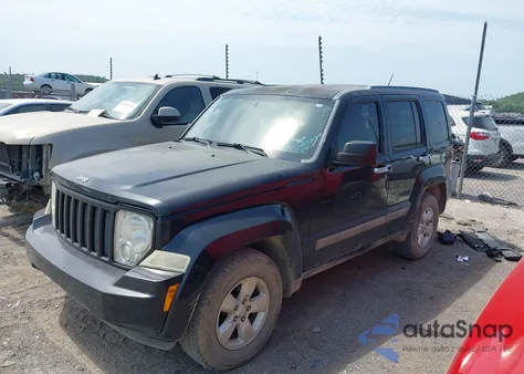 2012 Jeep Liberty Sport из США, поврежденный, VIN 1C4PJLAK6CW111666